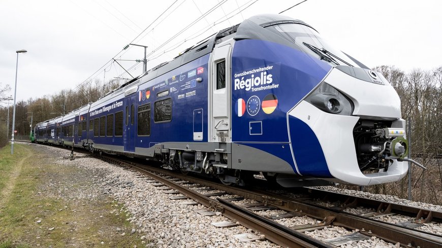 Alstom's first Coradia Polyvalent cross-border regional train begins approval and certification tests